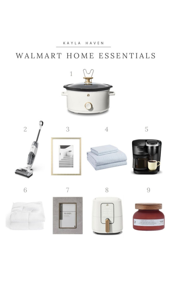 walmart home essentials