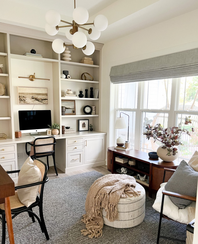 Fashion Winds— Home Office with Ottoman