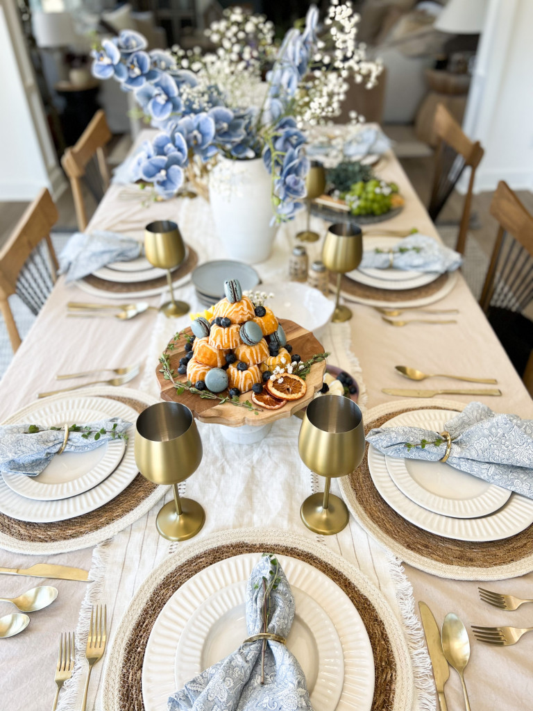 Fashion Winds— Easter Tablescape