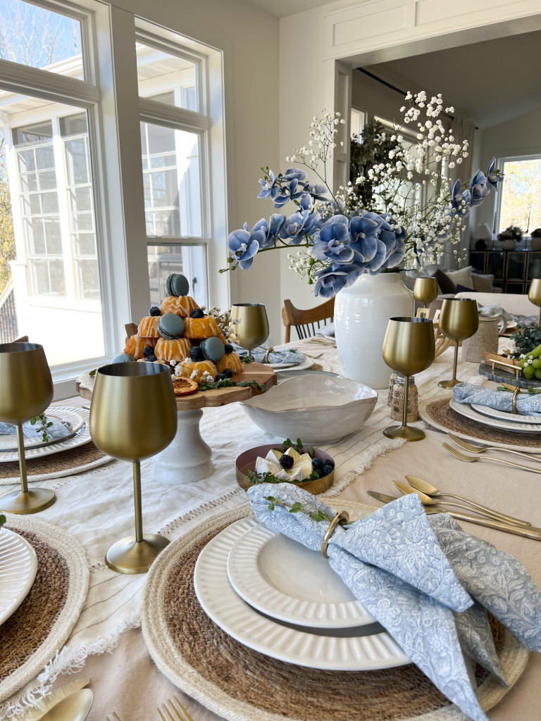 Fashion Winds— Easter Tablescape Cambridge Home