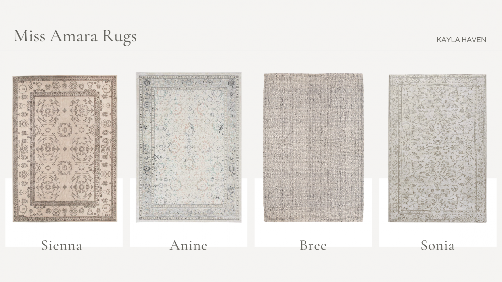 Fashion Winds | Miss Amara Rugs
